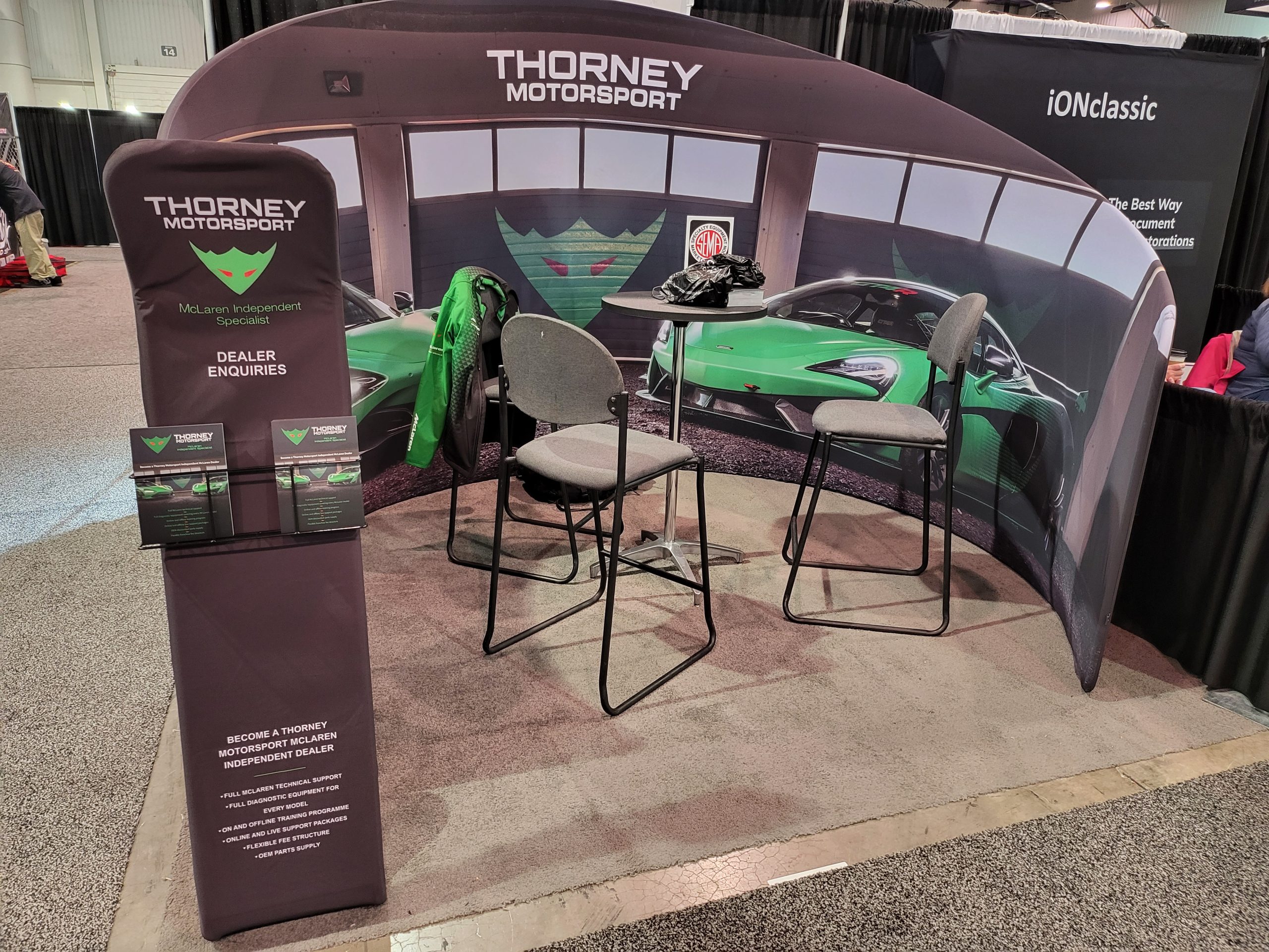 SEMA Show – Become a Thorney Motorsport Independent McLaren Specialist