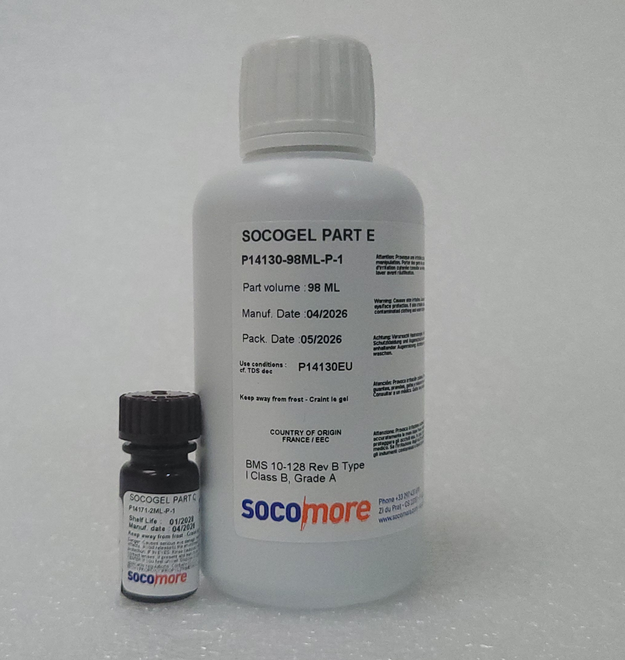 Socomore Socogel B0202 Clear Adhesion Promoter 100ml Kit